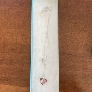 Touchstone Pink Heart Necklace